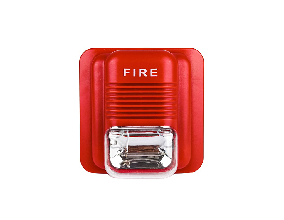 Fire Siren With Strobe