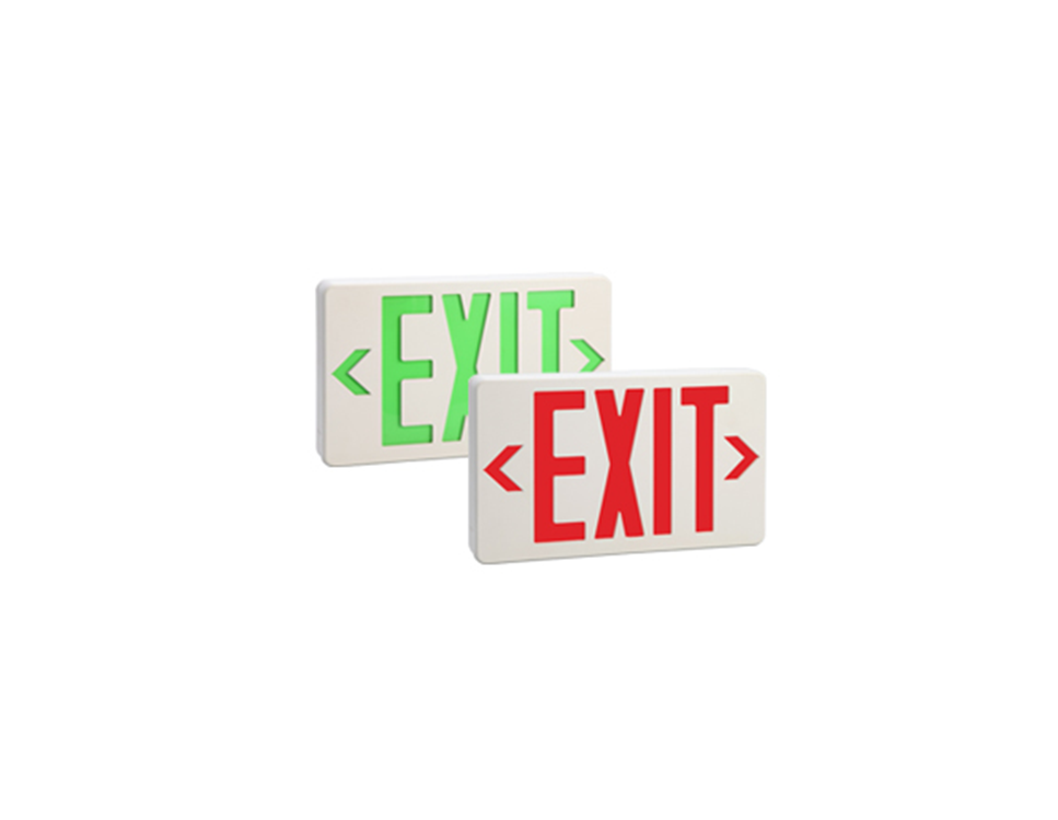 Exit Sign Red & Green