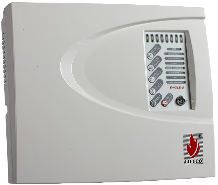 Fire Alarm Panel 8 Zone
